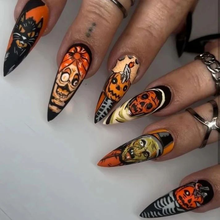 Spooktacular Halloween Nails