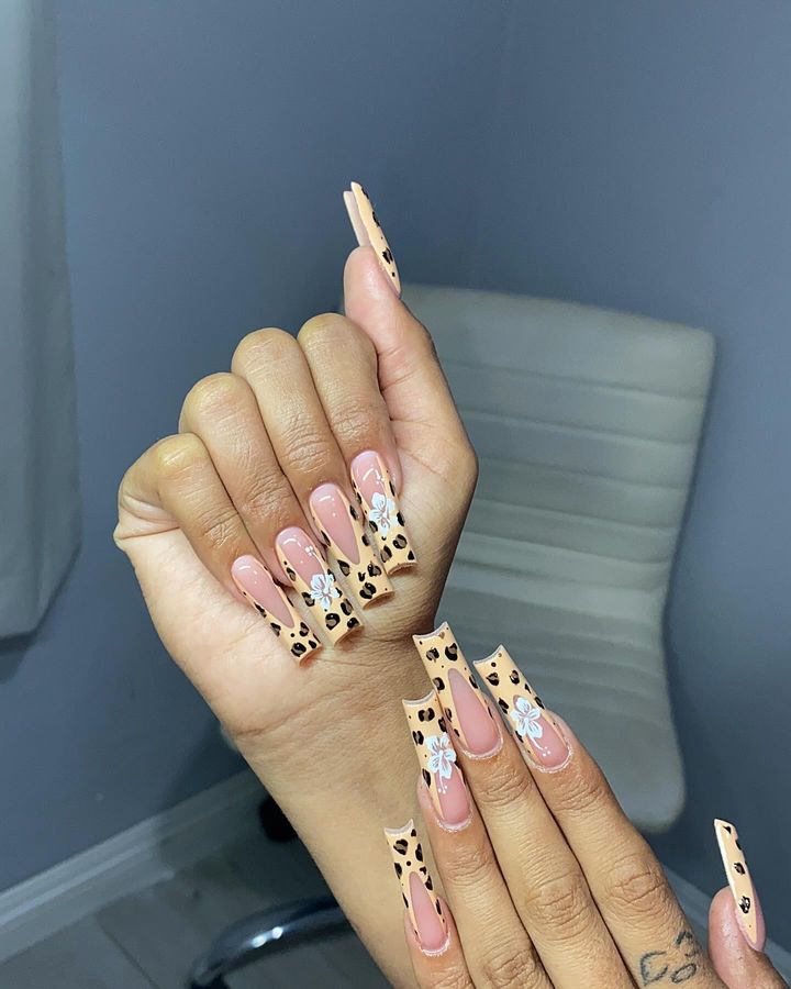 Cheetah Print Nail Ideas