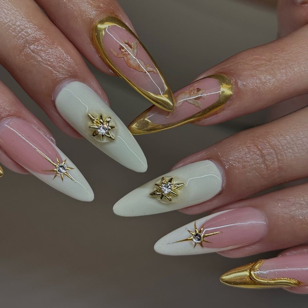 Greek Goddess Nail Designs