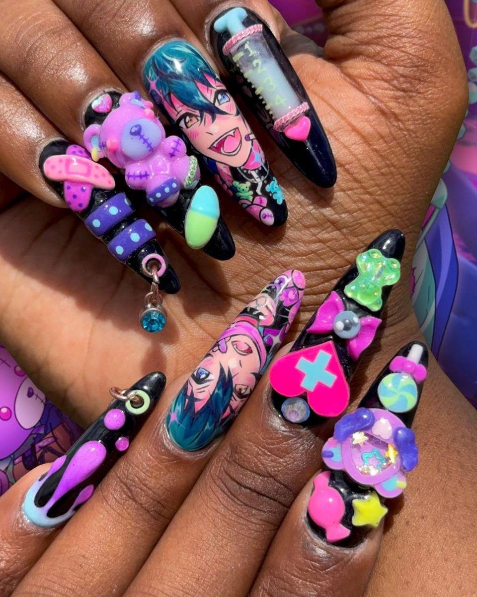 Creative Anime Nail Ideas