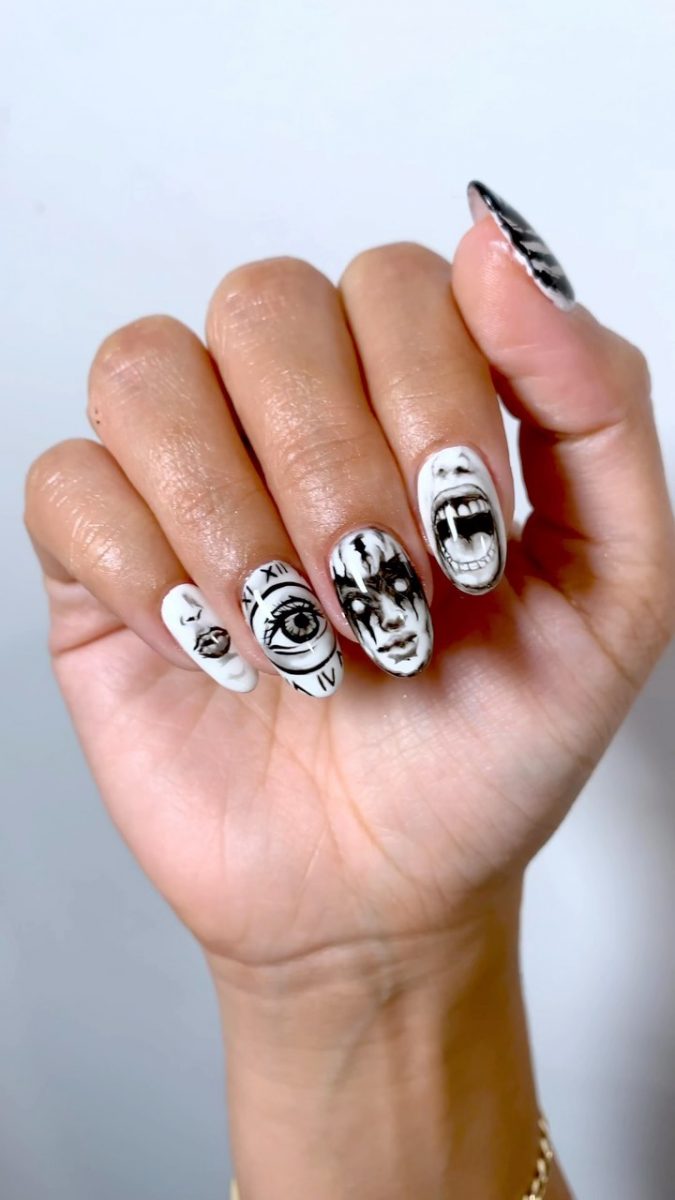 15 Scary Halloween nails