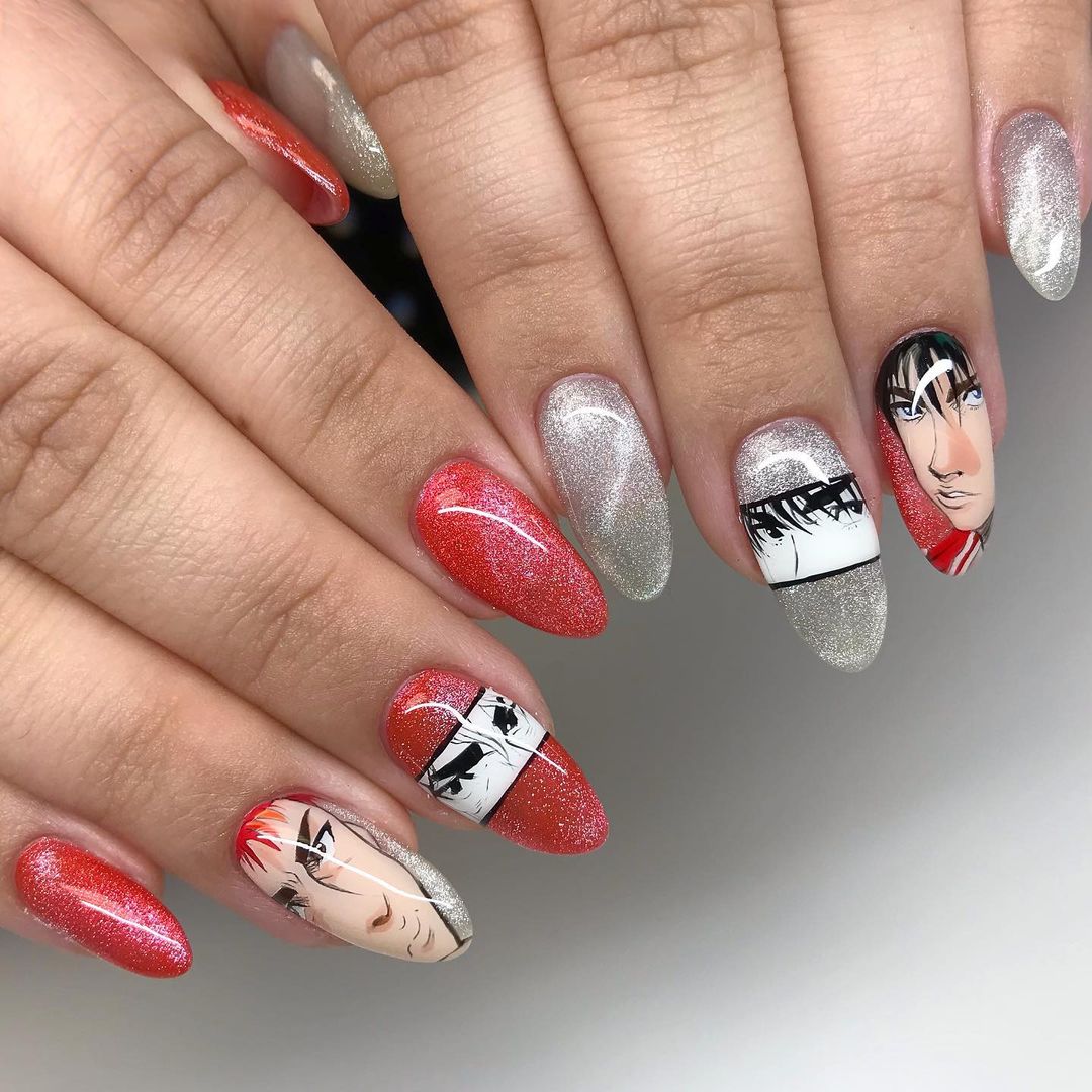 Creative Anime Nail Ideas