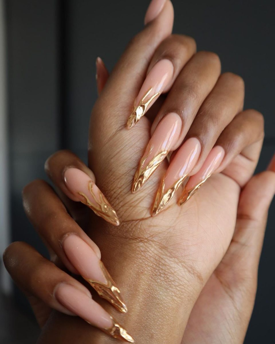 Greek Goddess Nail Designs