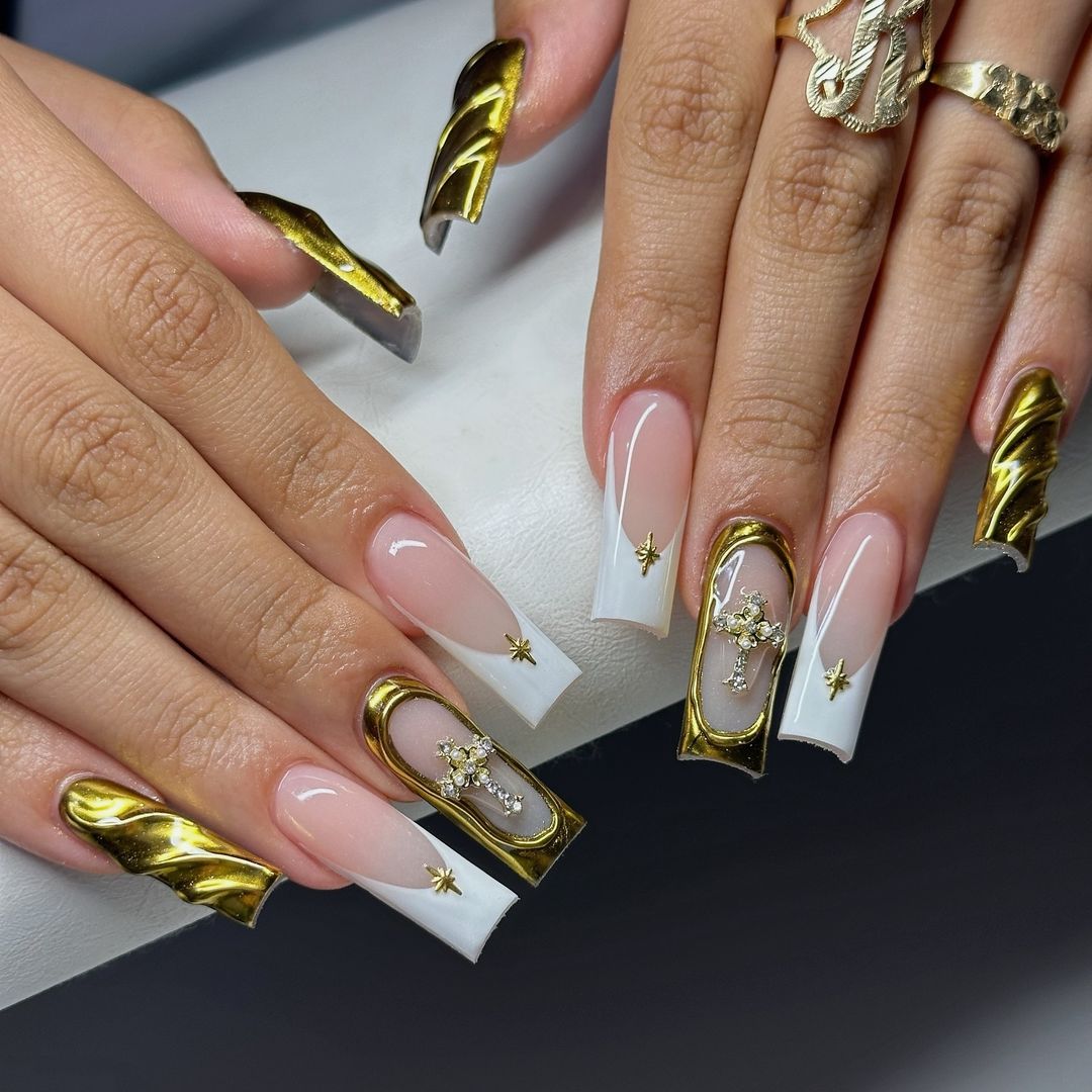 Greek Goddess Nail Designs