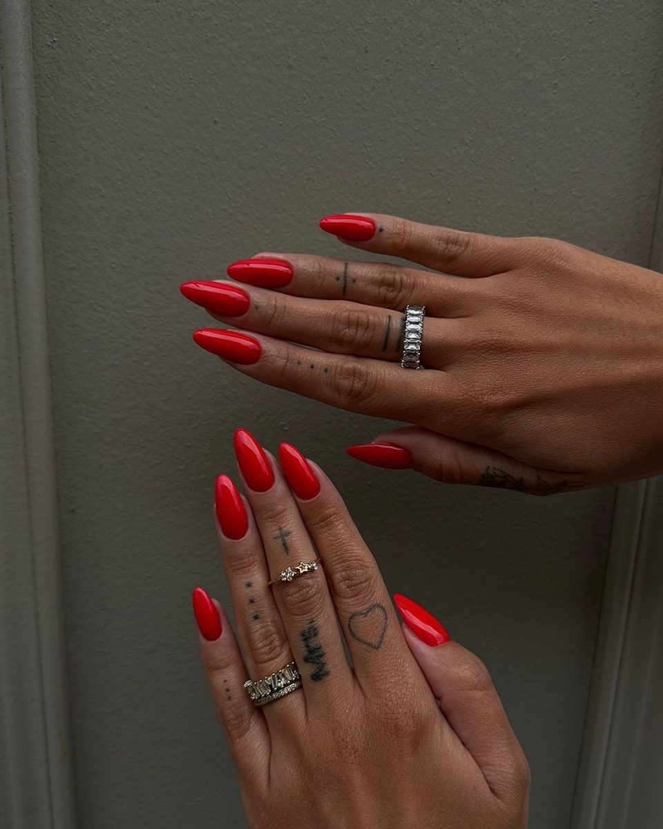 Beautiful Red Nail Designs