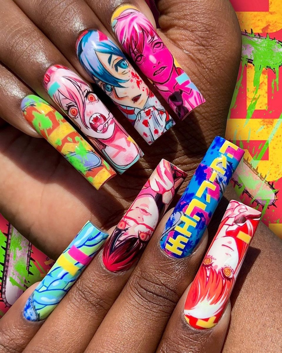 Creative Anime Nail Ideas