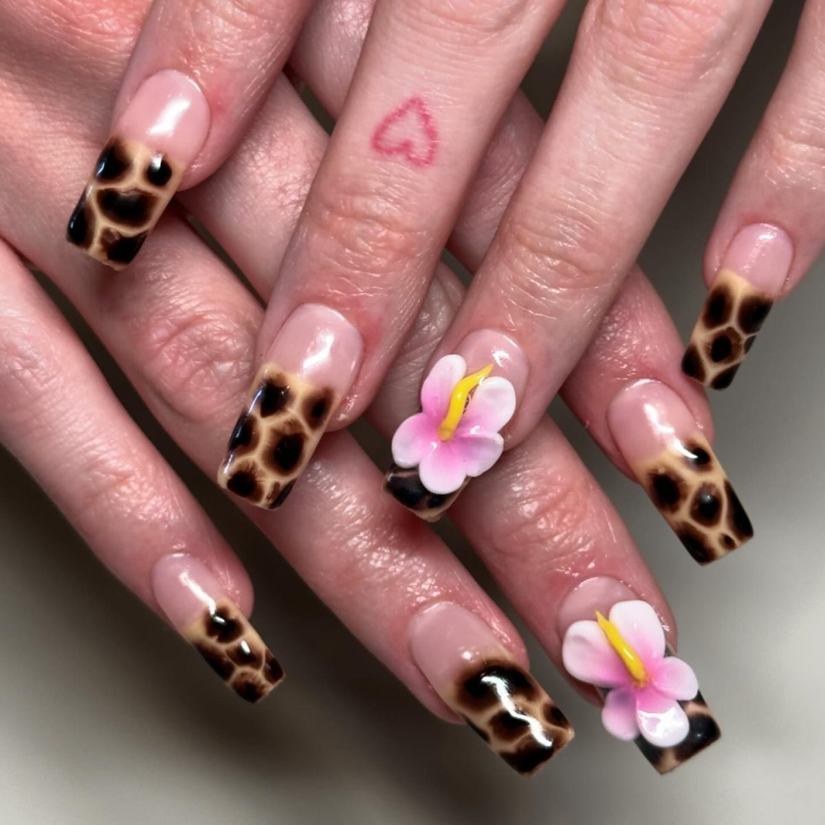 Cheetah Print Nail Ideas