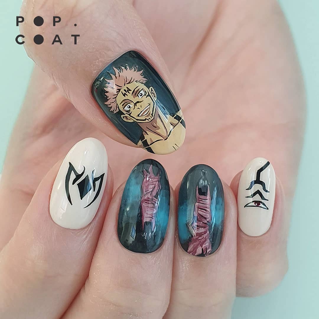 Creative Anime Nail Ideas