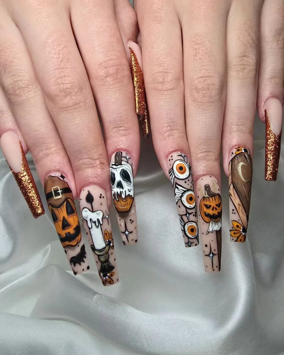 15 Scary Halloween nails