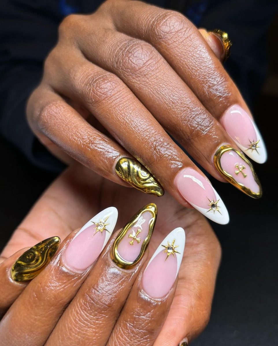 Greek Goddess Nail Designs