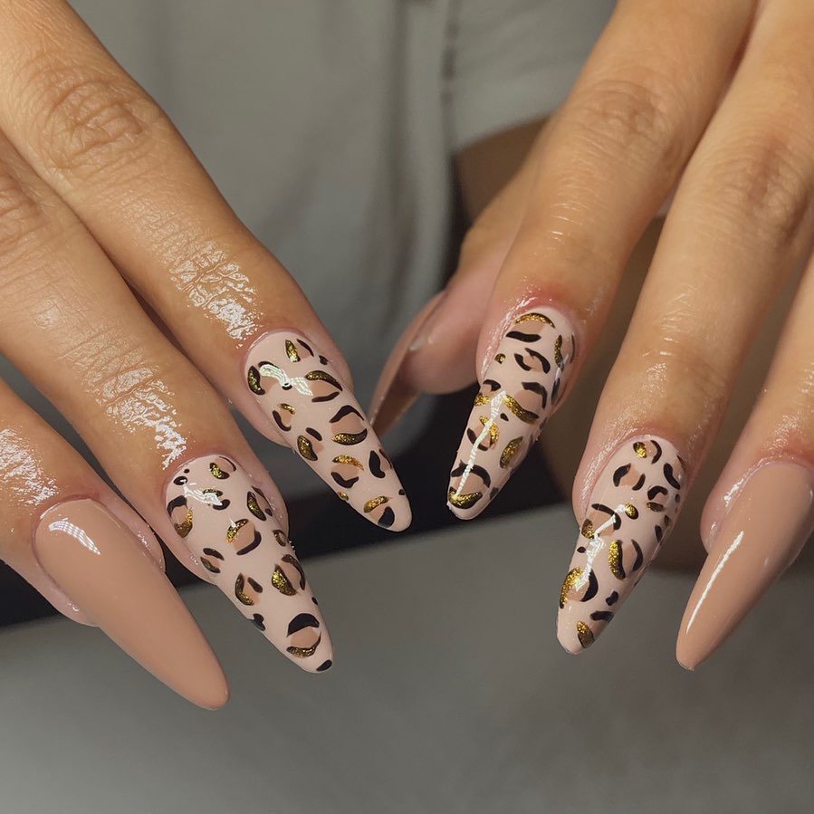 Cheetah Print Nail Ideas