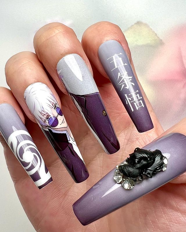 Creative Anime Nail Ideas