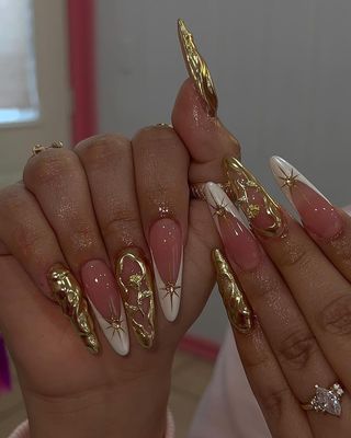 Greek Goddess Nail Designs