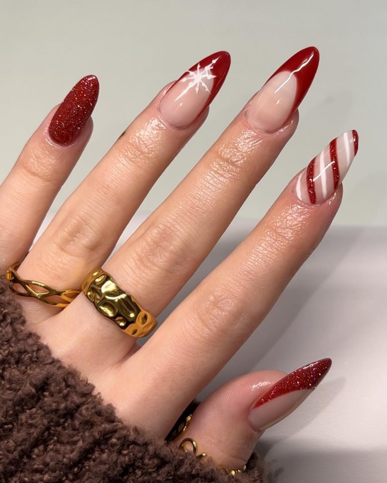 16 Festive Nail Ideas to Sleigh This Holiday Season