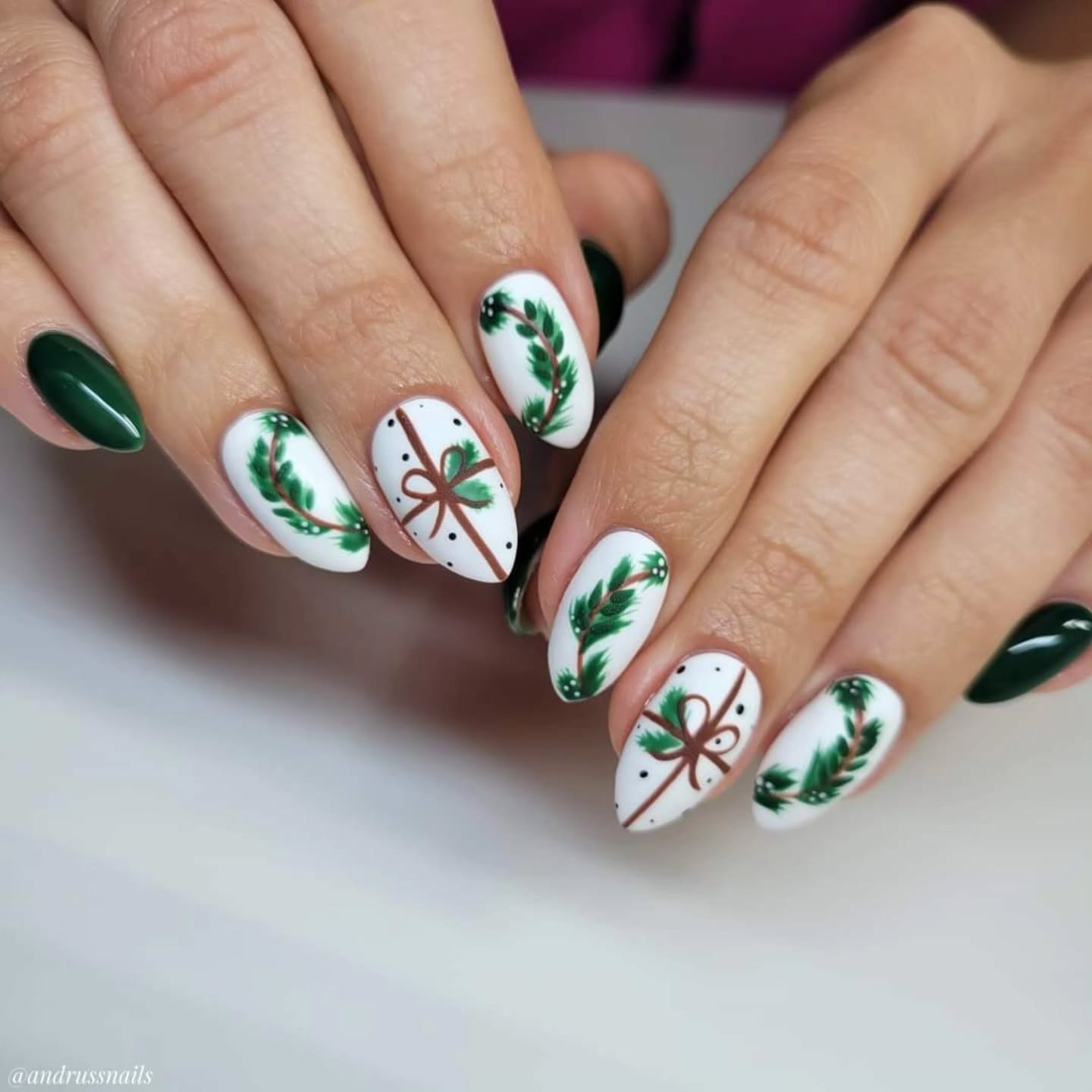 Trendy Christmas Nails 2024