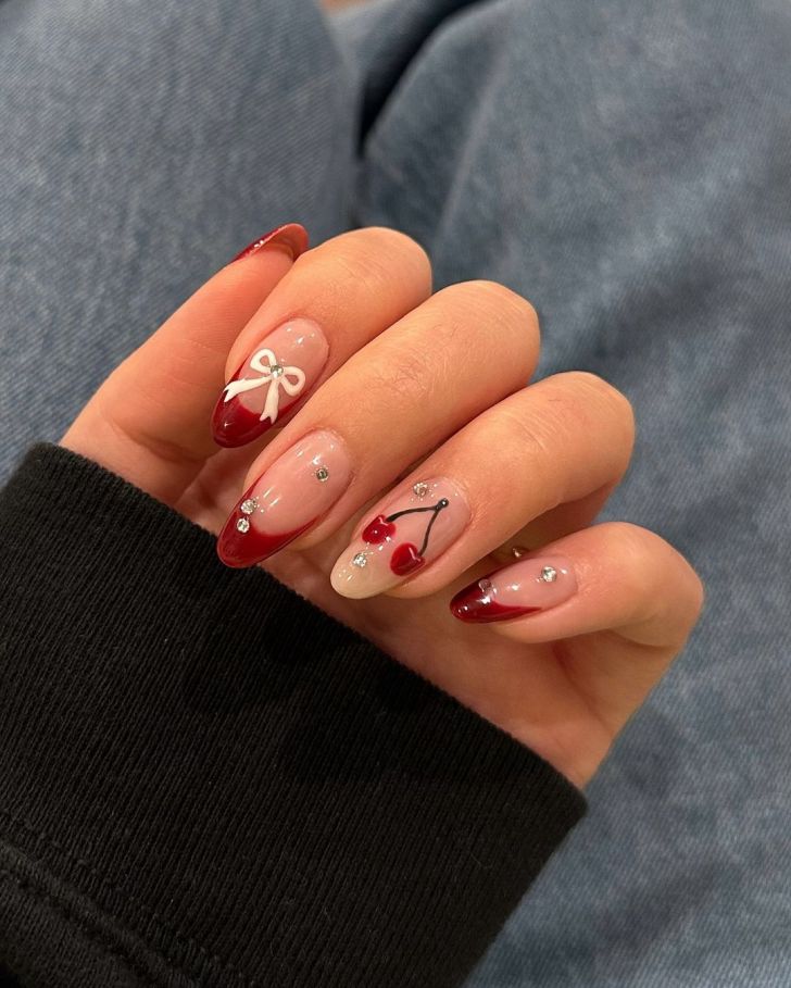 16 Cherry-Inspired Nail Designs - They’re Too Cute to Ignore!