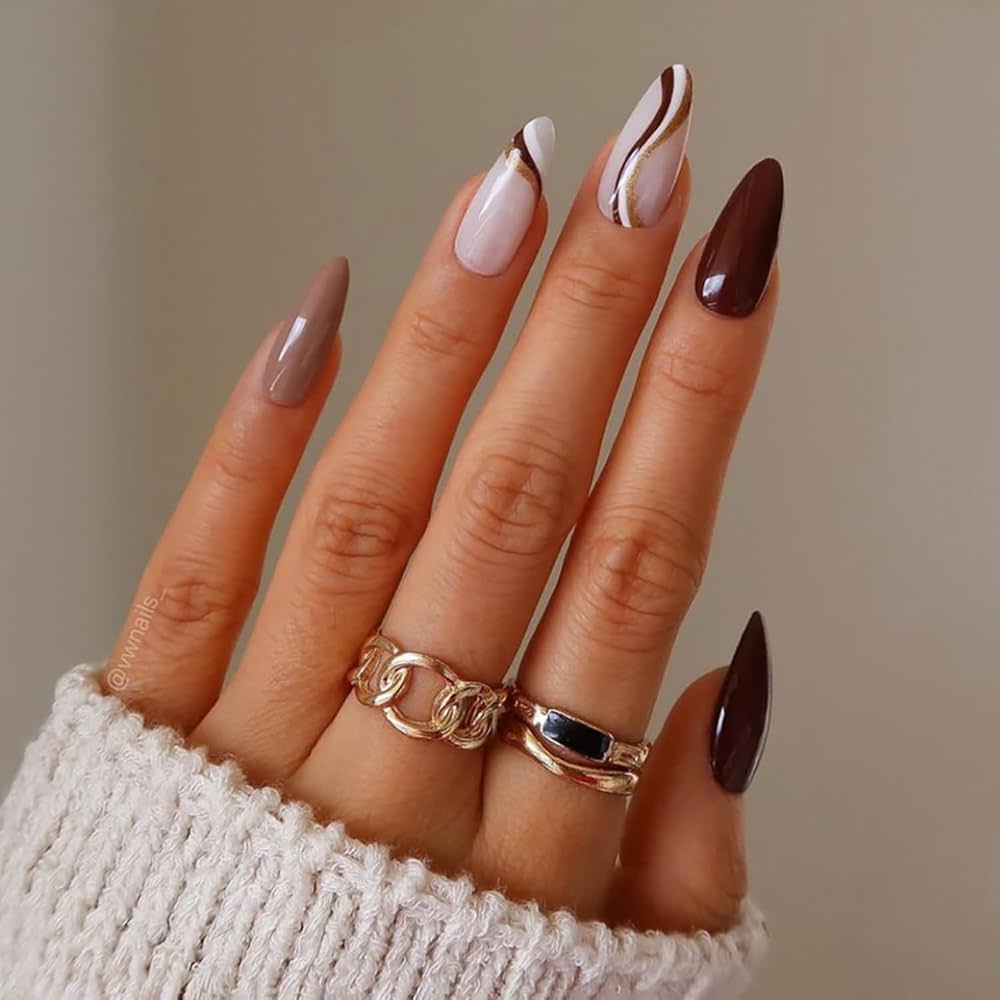 18 Almond Nail Art Ideas for a Chic Winter Look for 2025