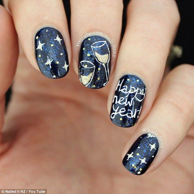 16 Trendy New Year's Eve Nail Designs for 2025