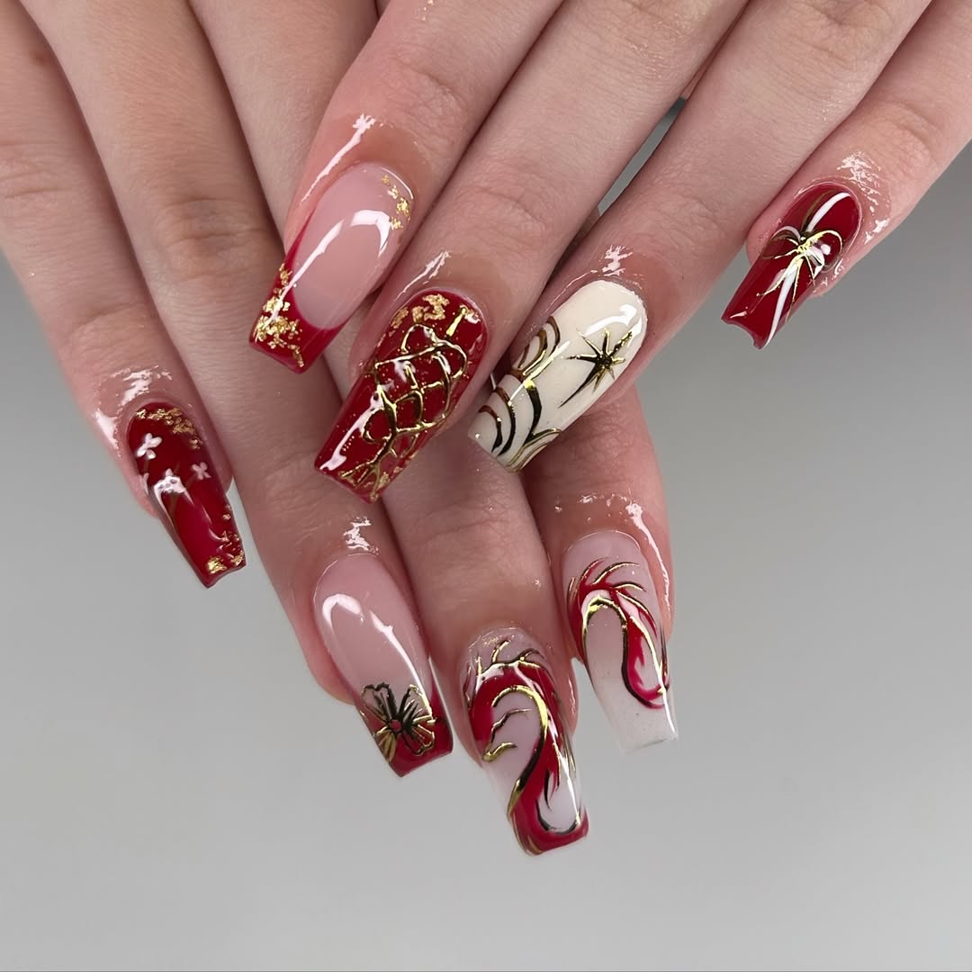 15 Stunning Lunar New Year Nail Designs for 2025