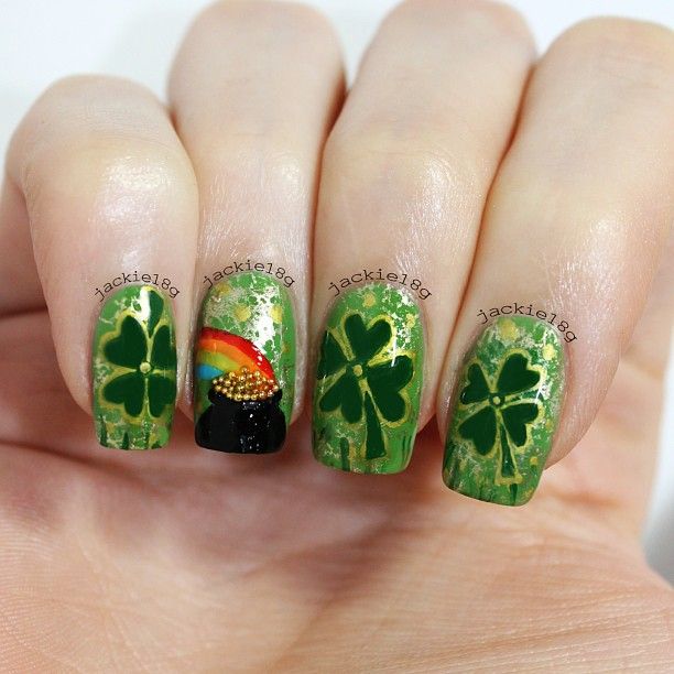 15 Stunning Shamrock Nail Designs You Need for 2025