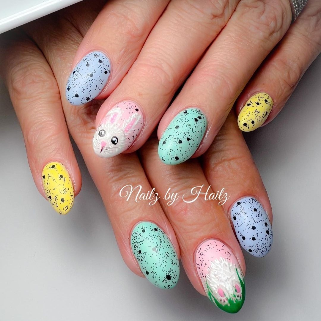 18 Pastel Easter Nail Art Designs You Need this summer