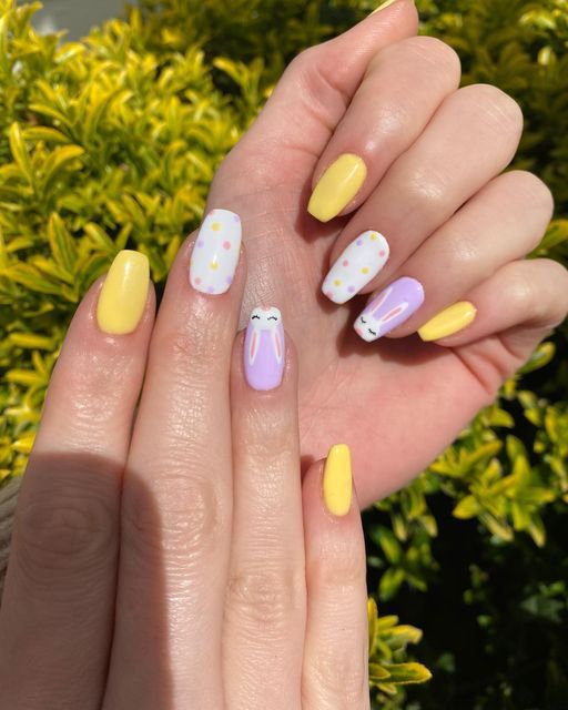 18 Pastel Easter Nail Art Designs You Need this summer