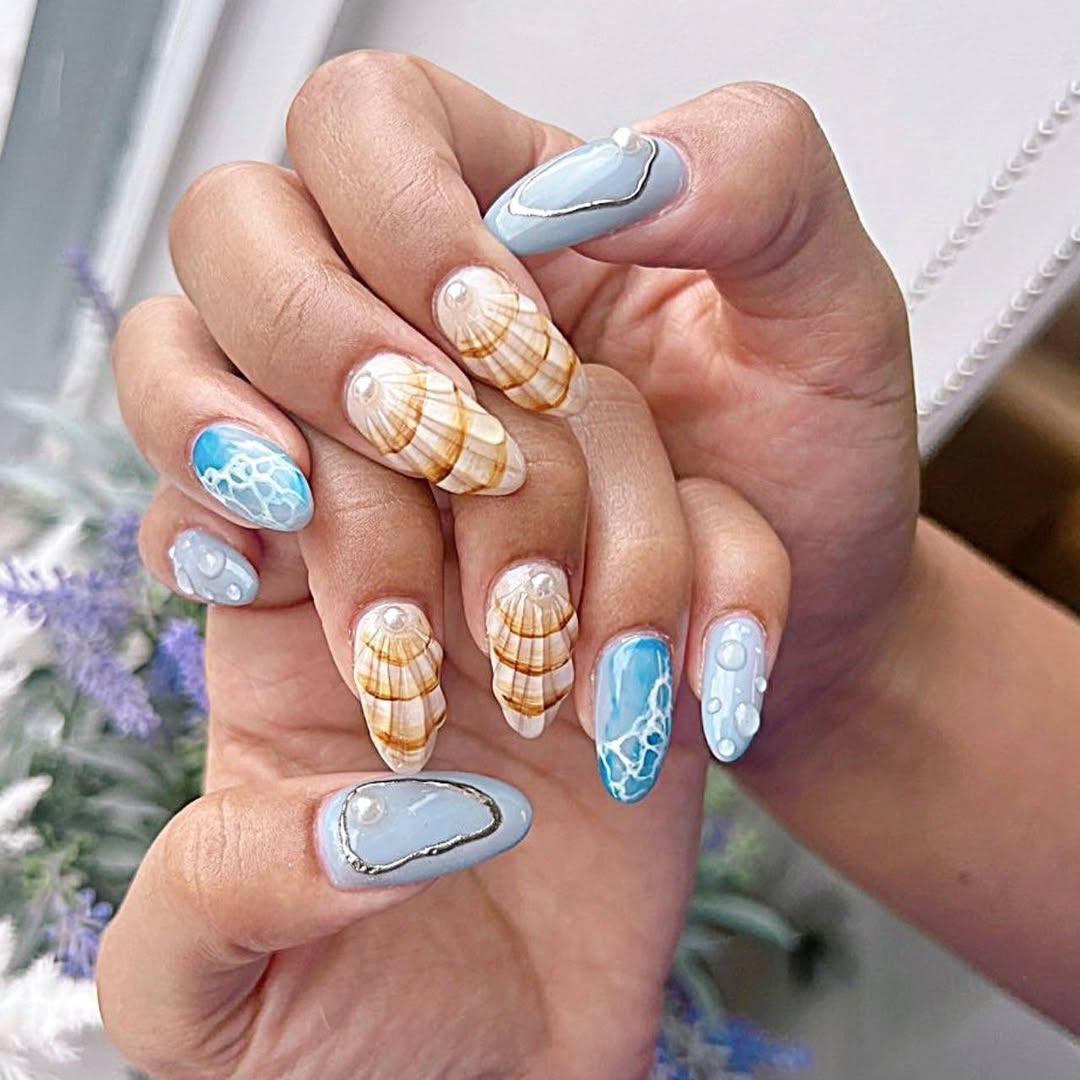 18 Stunning Beach Summer Nail Ideas