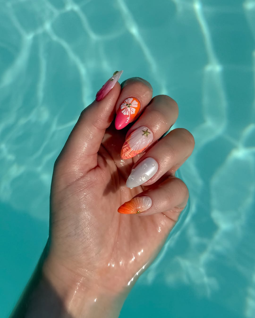 20 Stunning Summer Nail Art Designs