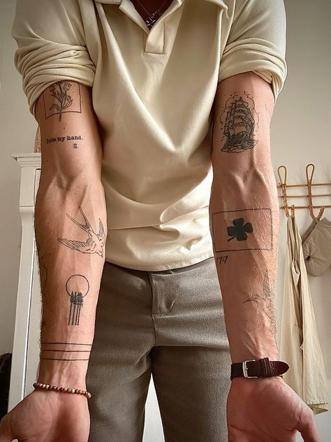 20 Minimalistic Tattoo Designs for men