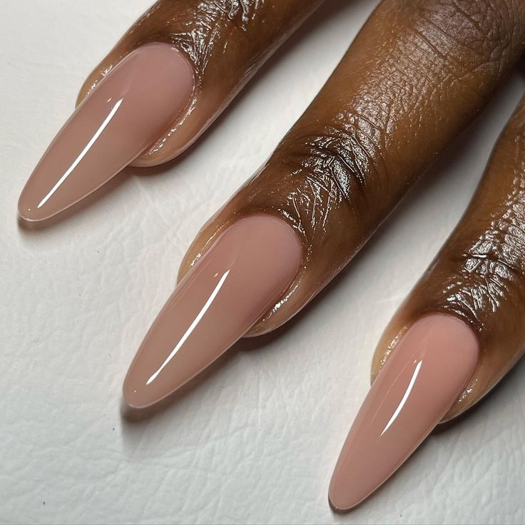 18 Stunning Nude Nail Designs for Black Women