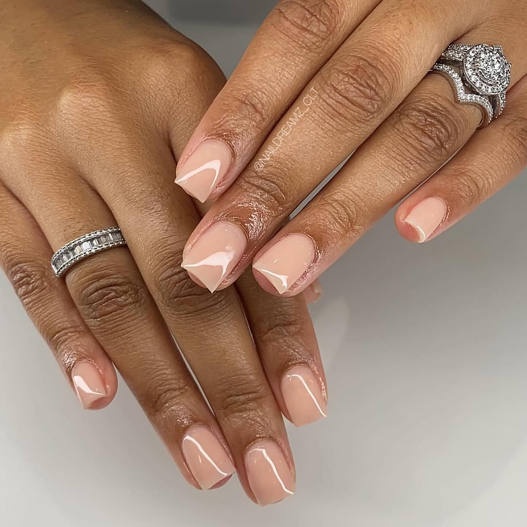 18 Stunning Nude Nail Designs for Black Women