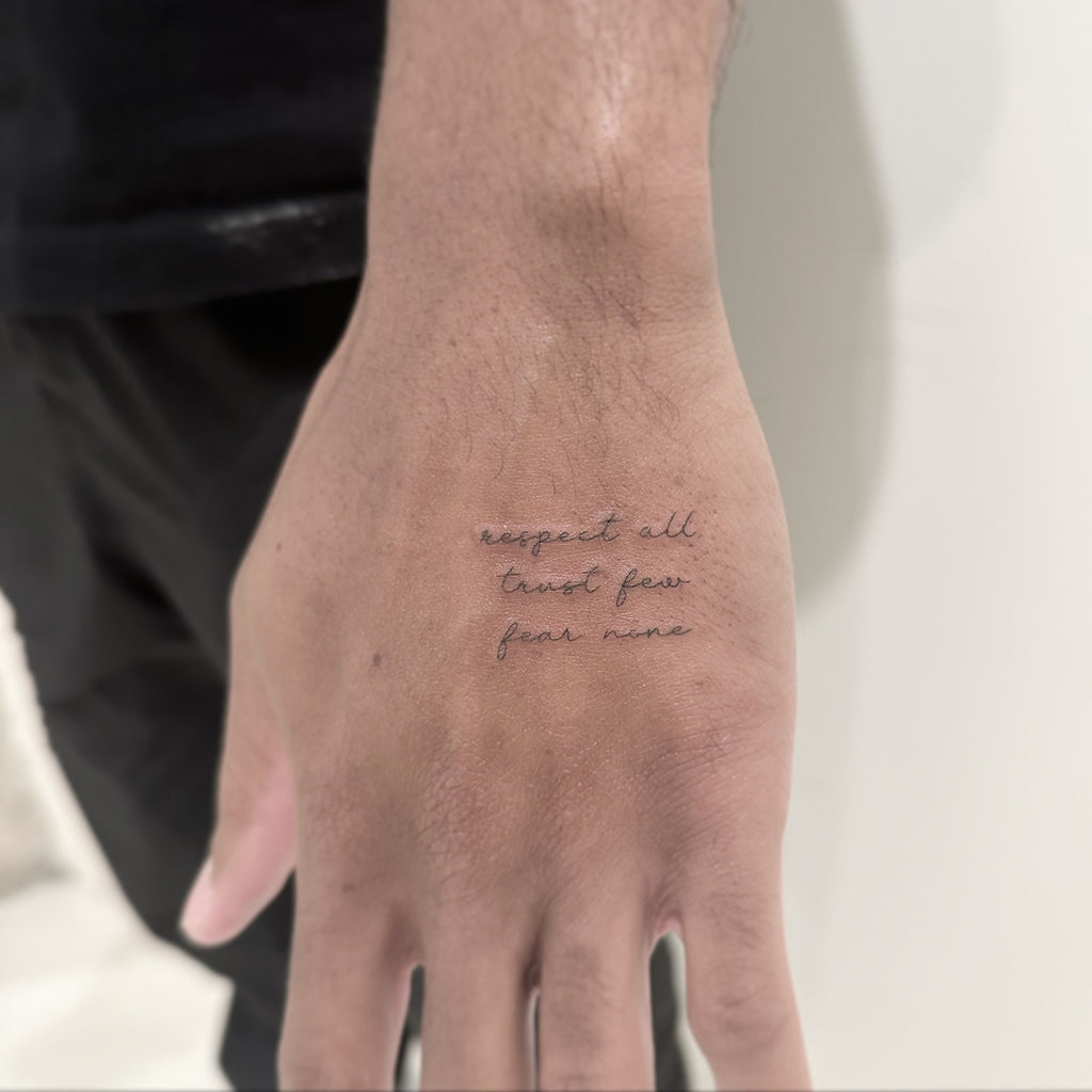 20 Minimalistic Tattoo Designs for men