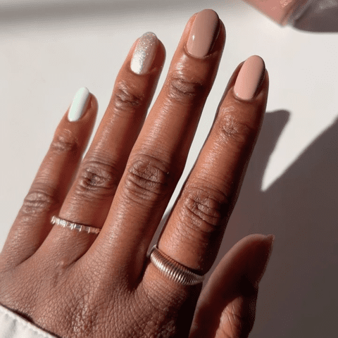 18 Stunning Nude Nail Designs for Black Women