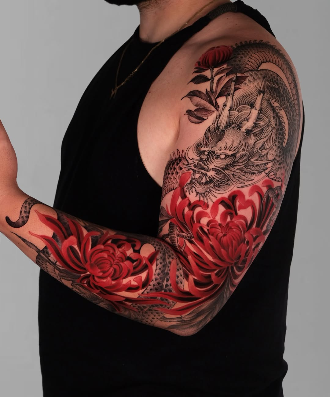 21 Stunning Red Tattoo Art Designs