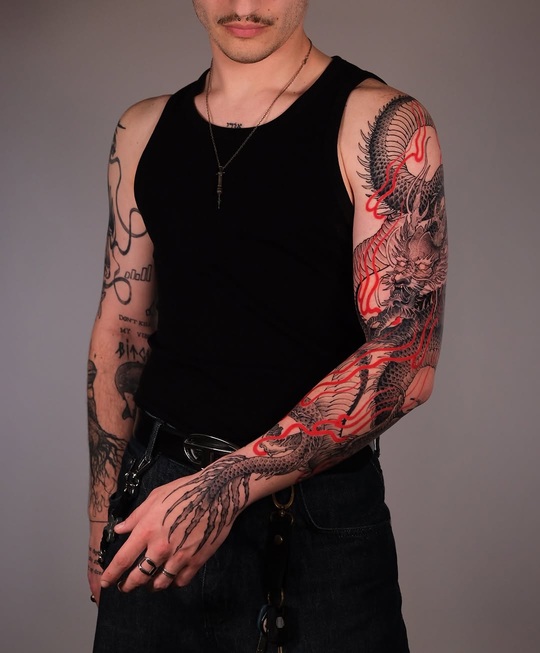 21 Stunning Red Tattoo Art Designs