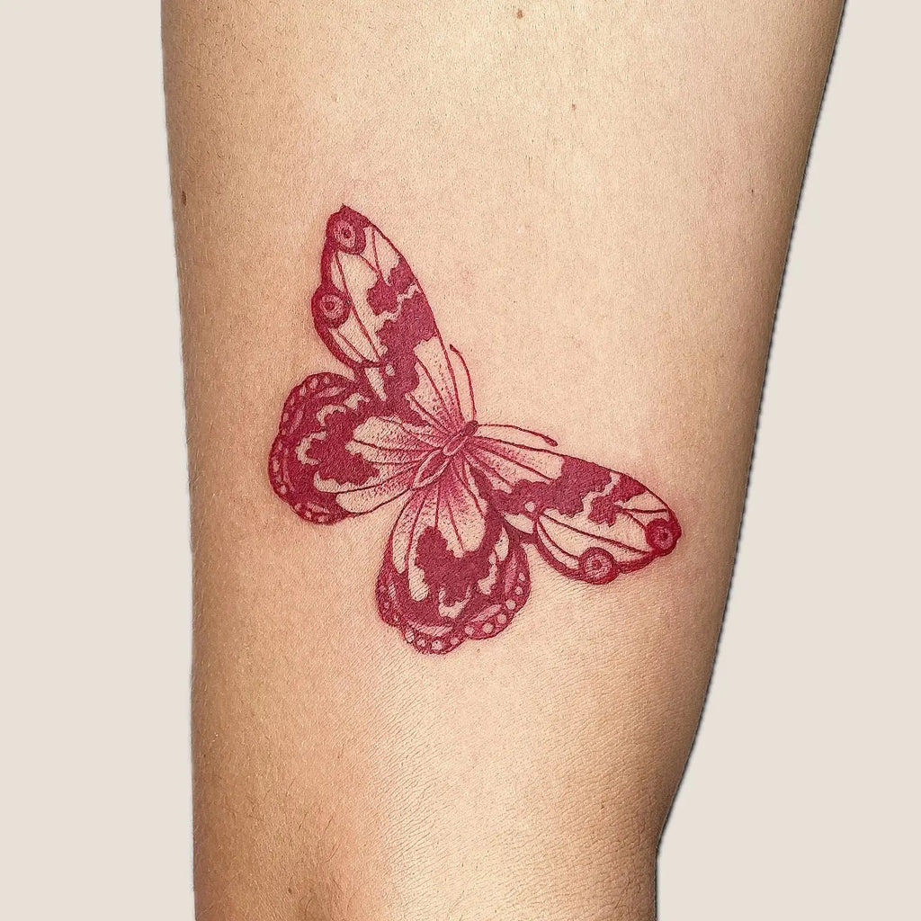 21 Stunning Red Tattoo Art Designs