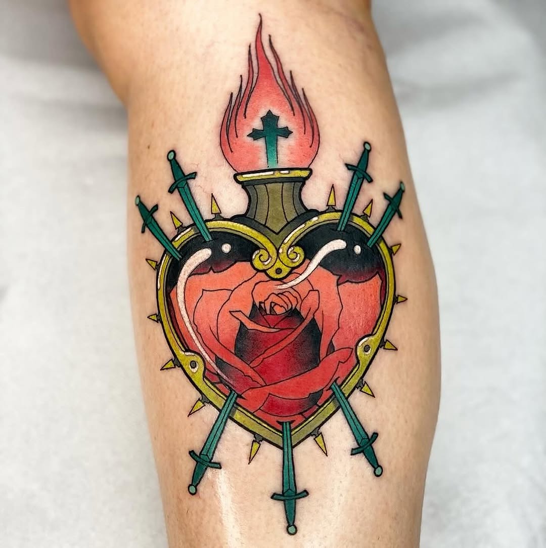 21 Stunning Red Tattoo Art Designs