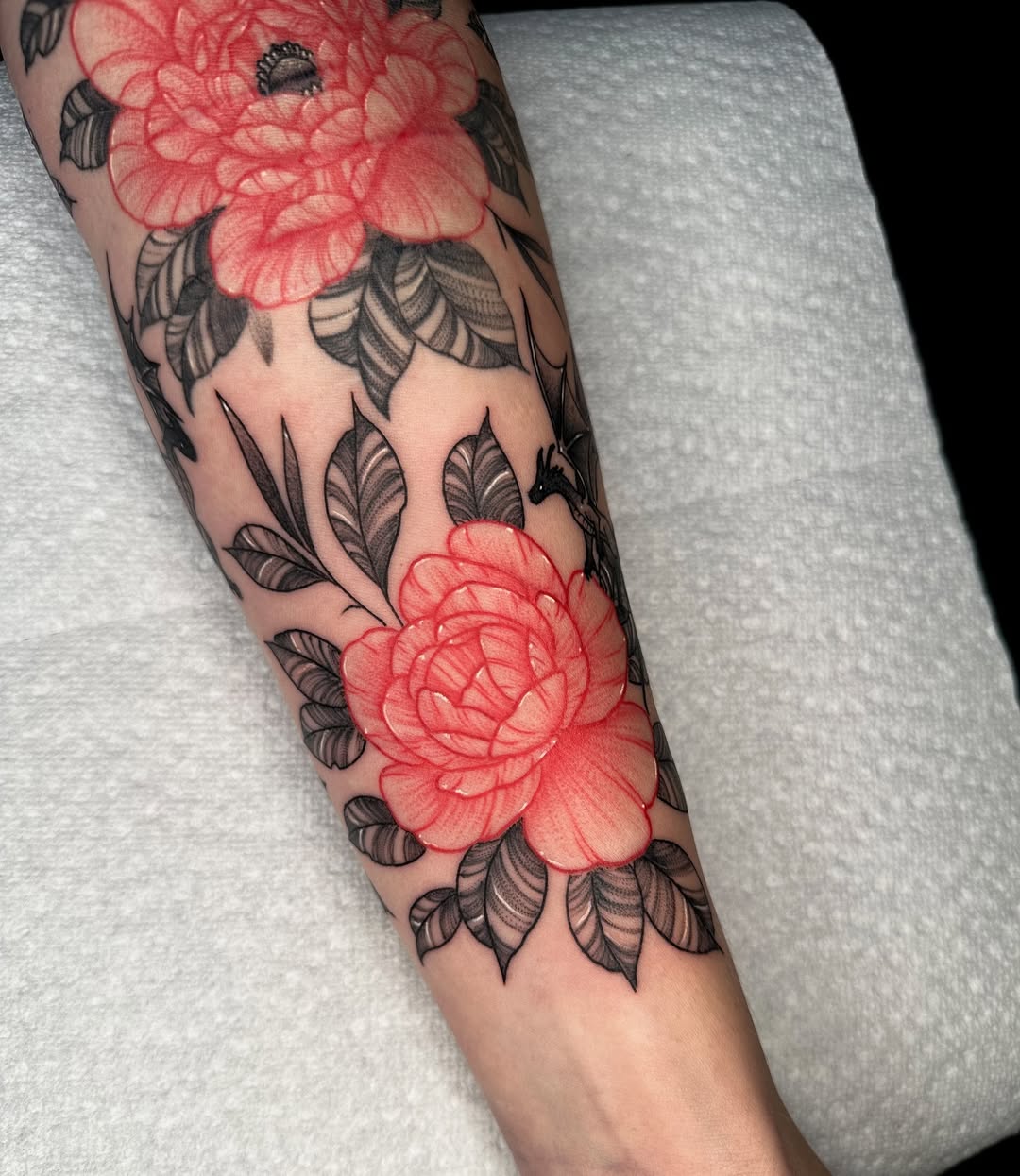 21 Stunning Red Tattoo Art Designs