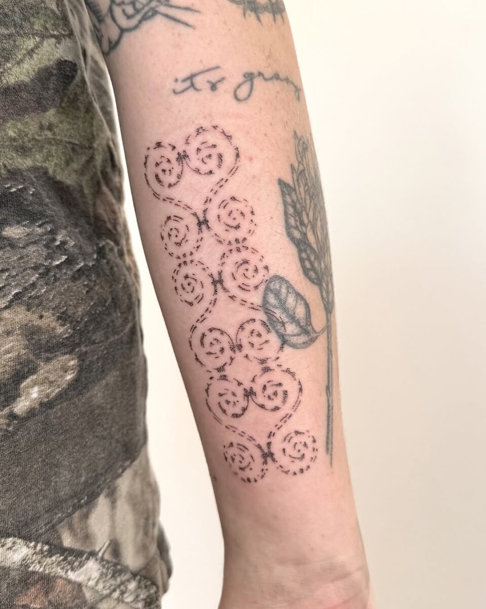 27 Hand-Poked tattoos to check out